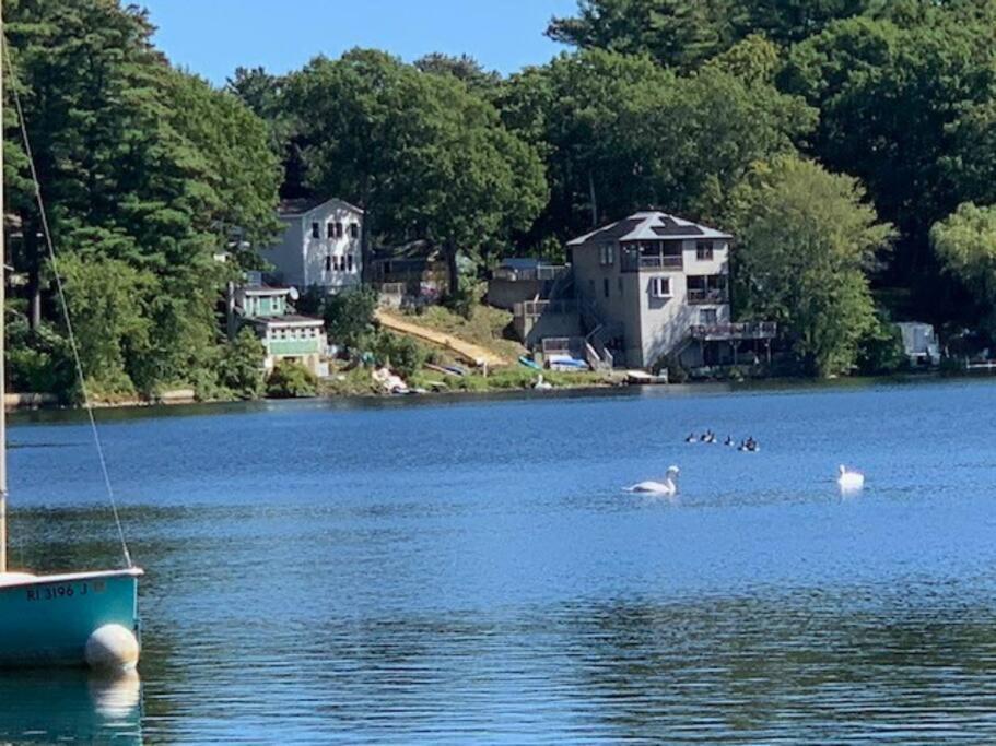 Lake Attitash Waterfront W/ Private Dock Эймсбери Экстерьер фото